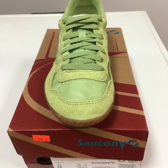Saucony Originals- Women's Bullet- Green/Gum - Picture 3 of 6
